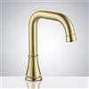 Fontana Commercial Brushed Gold Automatic Sensor Hands Free Faucet